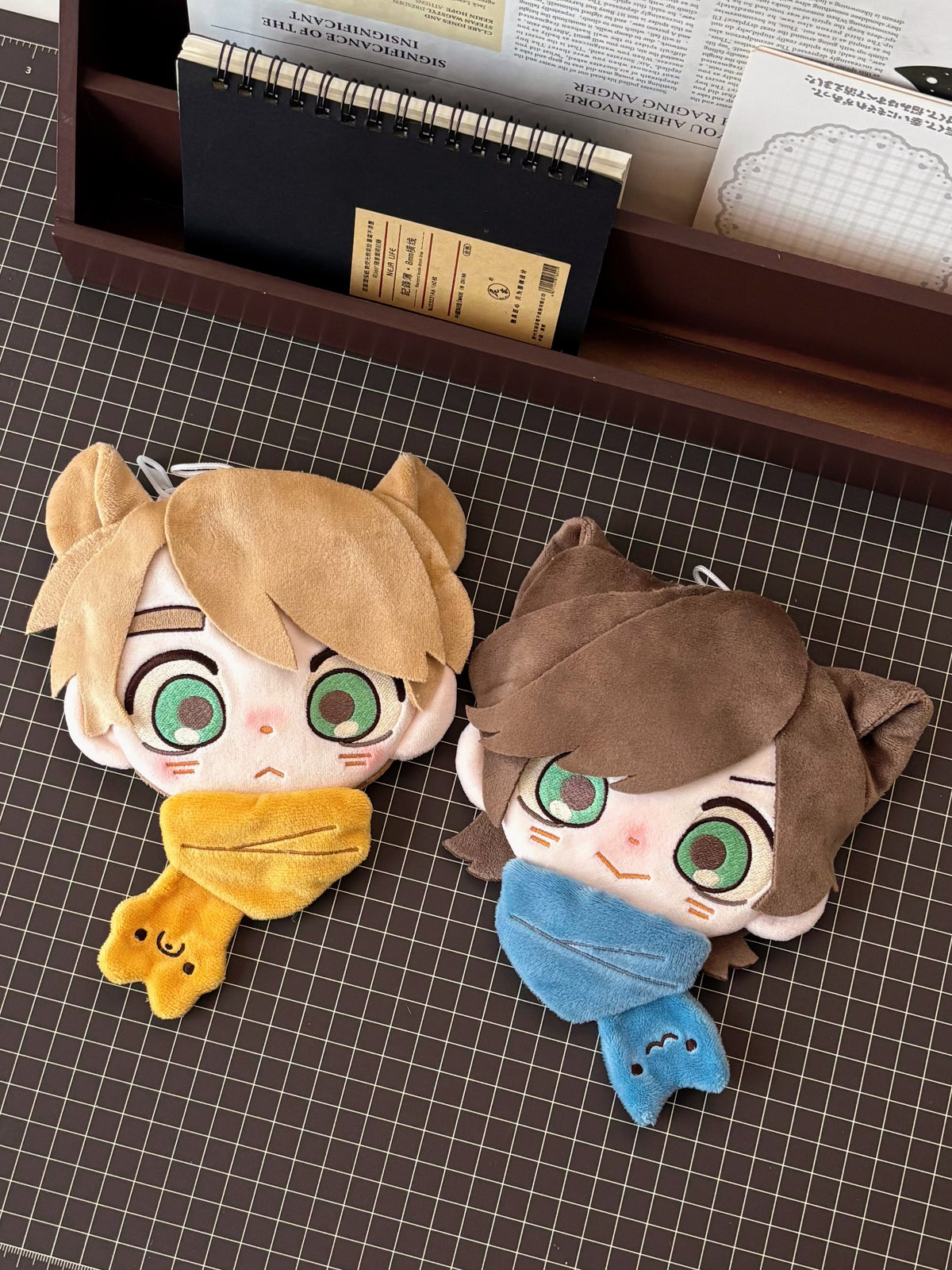 [Pre-order] Johnlock 15cm 2.5d Big-Head Plush Coin Purse Bag Charm