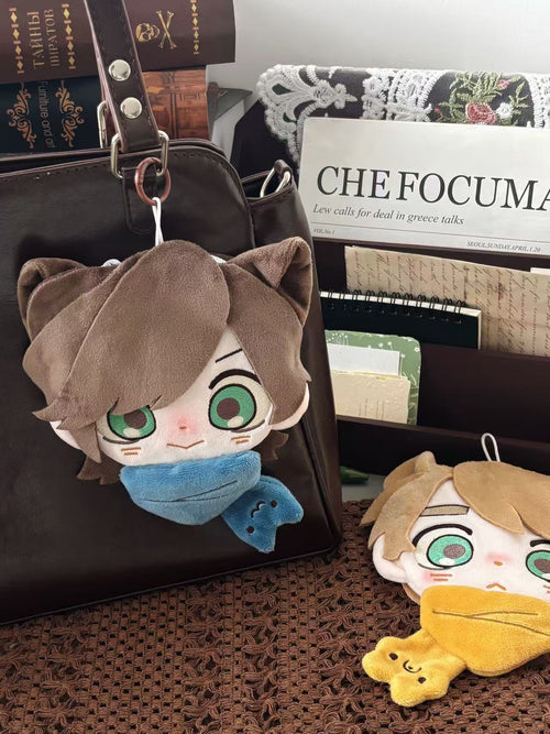 [Pre-order] Johnlock 15cm 2.5d Big-Head Plush Coin Purse Bag Charm